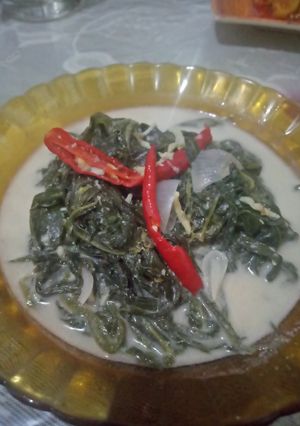 Foto resep Gulai Manis Daun Singkong
