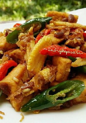 Foto resep Tumis Tahu Tauco Jagung Muda