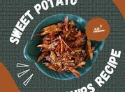 A picture of sweet potato chips