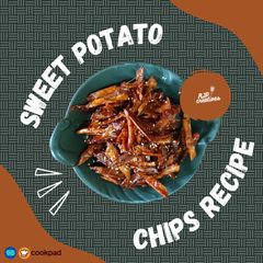 A picture of Kamote Chips | Sweet Potato Chips.