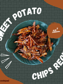 A picture of Kamote Chips | Sweet Potato Chips.