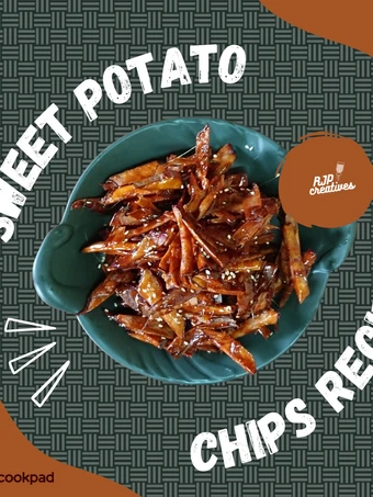 Easy Way Make Kamote Chips | Sweet Potato Chips the So Delicious Delicious