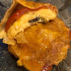 Una foto de Pimientos de piquillo rellenos de marisco (aptos para celiacos)