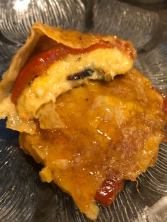 Una foto de Pimientos de piquillo rellenos de marisco (aptos para celiacos)