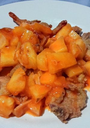 Foto resep Udang Asam Manis