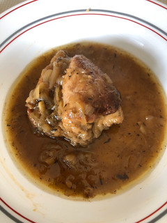 Una foto de Pollo a la cerveza estrella