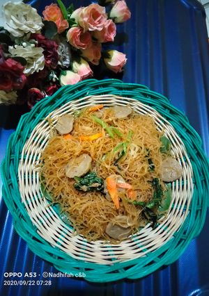 Foto resep Mie goreng baso simpel
