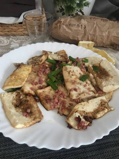 Una foto de Tofu estilo shanghay