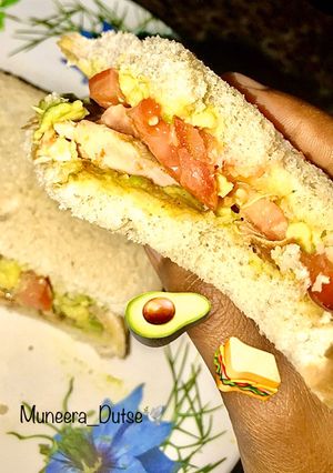 A picture of Avocado Sandwich.