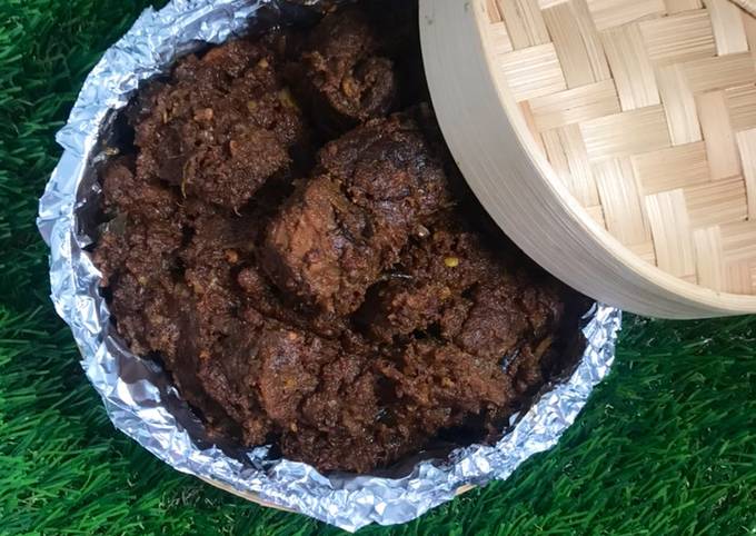 Rendang Sapi khas Padang daging empuk