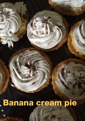 Foto resep Banana cream pie