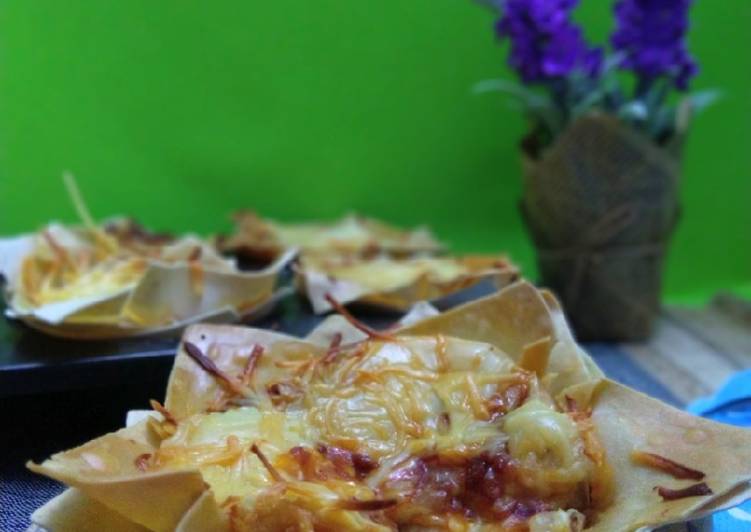 Resep Cup Lasagna Kentang, Enak