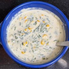 A picture of Restaurant Style Sweet Corn 🌽 Methi Malai at Home 🏠 (One Pot Veggie).