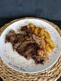 Entrecot al horno