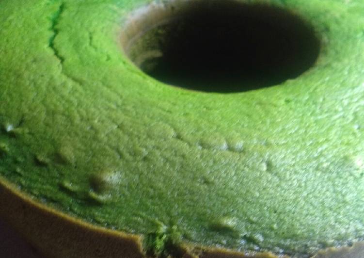 Resep: Bolu pandan panggang yang mudah
