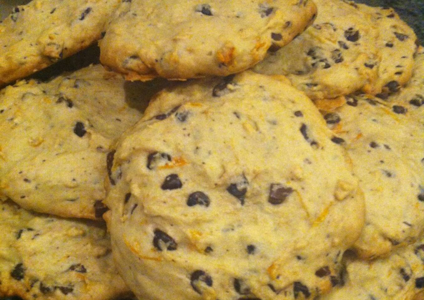 Galletas de calabaza con chispas de chocolate
