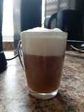 Café latte a lo pobre