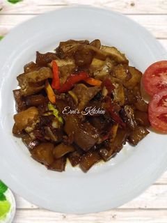 Foto resep Oseng Kulit Sapi (cecek) dan Tahu