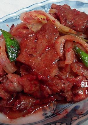 瑪莉廚房：紅麴肉片 的食譜成品照片