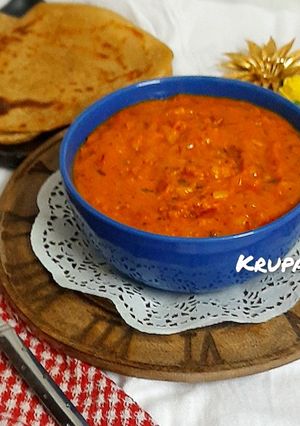 A picture of Tandoori Aloo bharta.