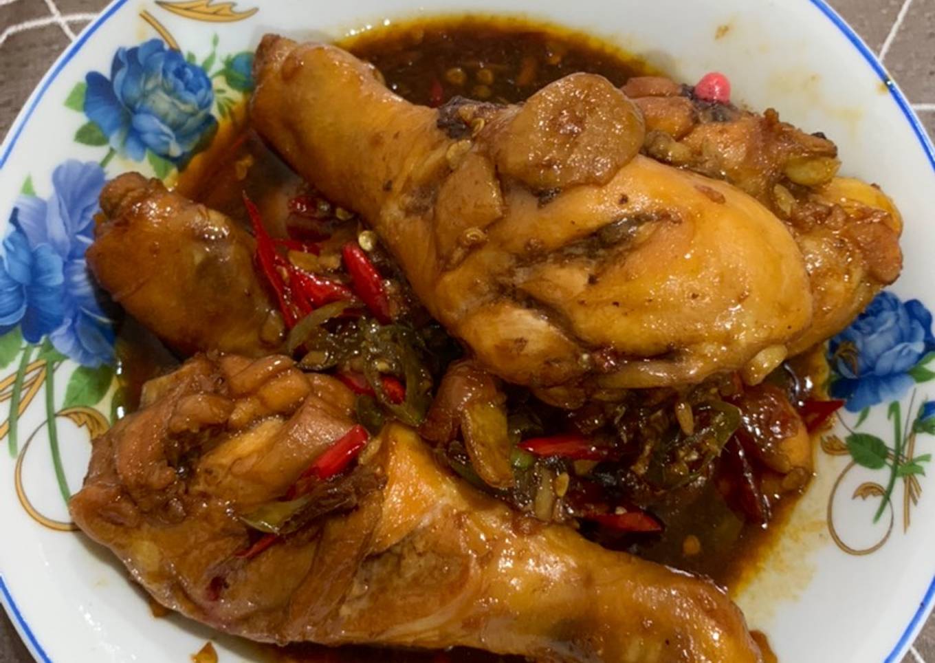 Ayam Kecap Pedas Mantapp