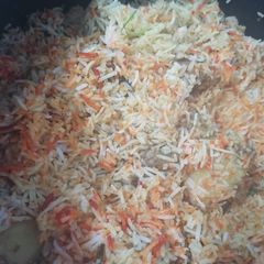 A picture of Sindhi Biryani.