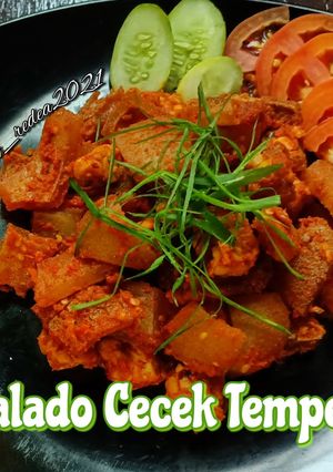 Foto resep Balado cecek tempe