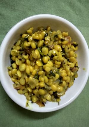 चणाडाळ भाजी रेसिपी चे मुख्य फोटो 