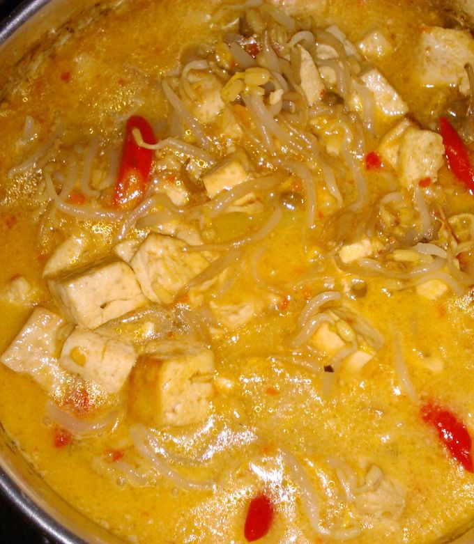 Foto resep Sayur Toge Tahu Kuah Santan