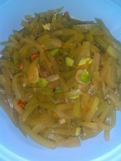 Foto resep Oseng-oseng a.k.a Tumis Labu Siam (Manisah) + Petai