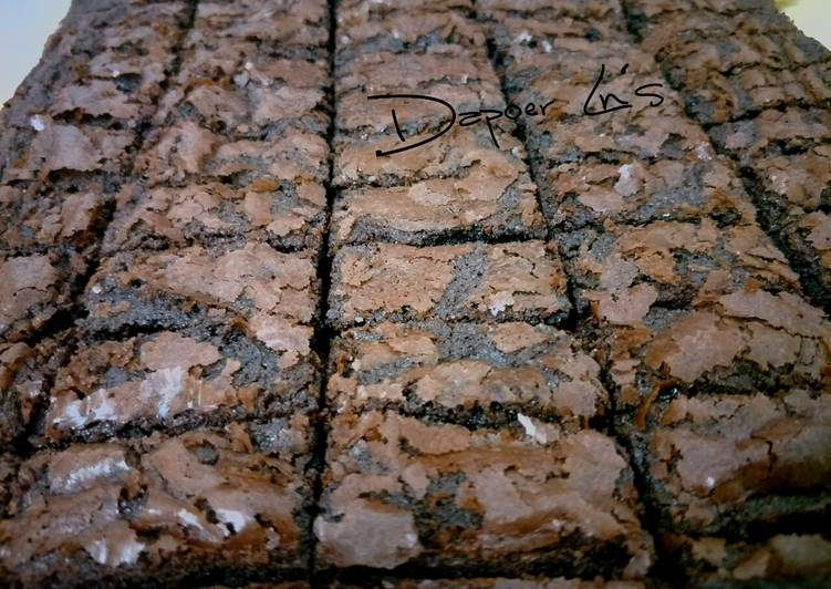 Brownies Panggang Shiny Crust