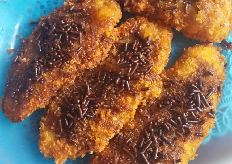 Pisang crispy