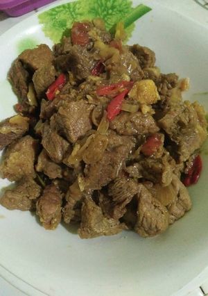Foto resep Sate sapi goreng