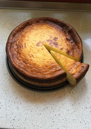 Sült túrótorta recept fotója