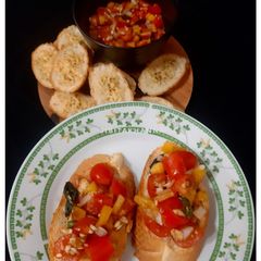 Italian Bruschette A picture of Italian Bruschette.