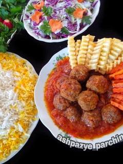 عکسی از دستور خورش هویج با کوفته قلقلی 🌸