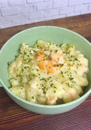 Foto resep Shrimp mac & cheese - MPASI udang 12m+