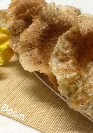 Hình của món Bánh chiếc nón(bánh quế).
