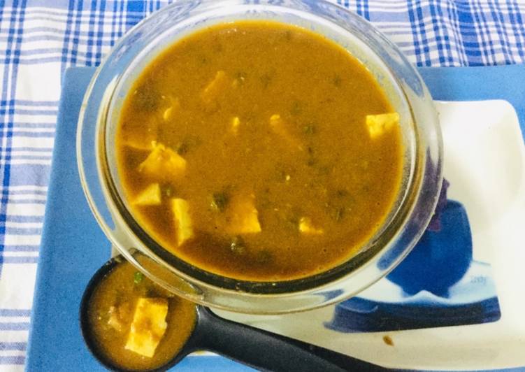 Simple Way to  Choliya-Paneer Curry