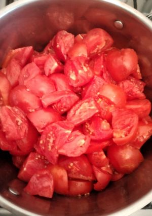 Una foto de Salsa de tomate caseras