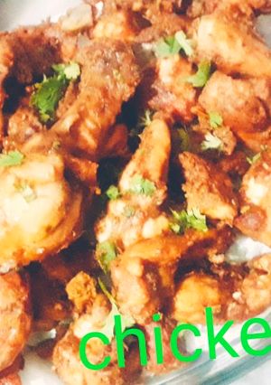A picture of Spice Chicken pakora🌶️.