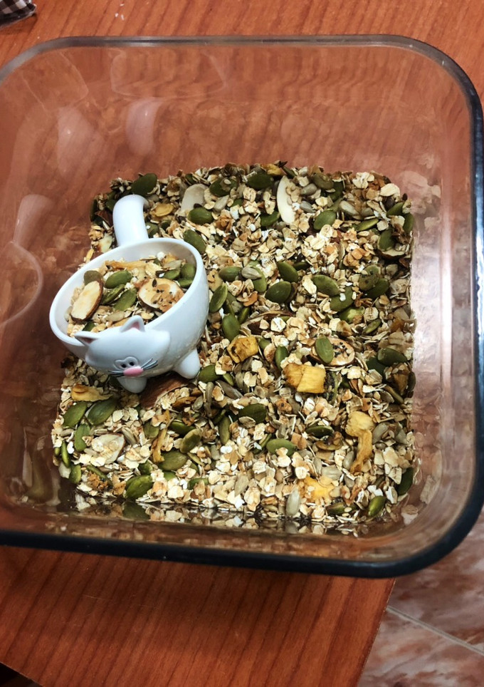 Una foto de Granola casera😋😋!!