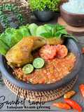 Sambel ranti (lalapan ayam goreng)
