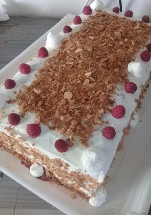 Una foto de Torta de hoja