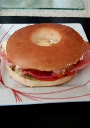 A picture of My Tasty Bagel Lunch.