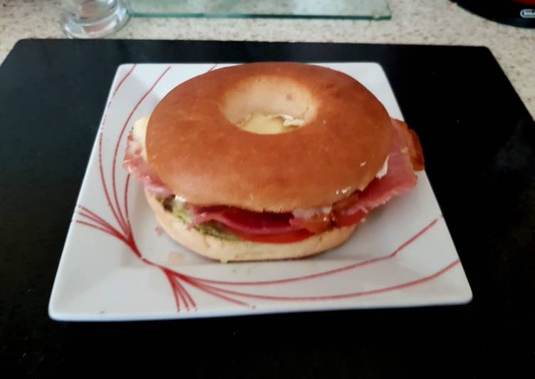 Step-by-Step Guide to Prepare Super Quick Homemade My Tasty Bagel Lunch