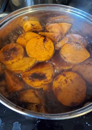 A picture of Candied Yams.