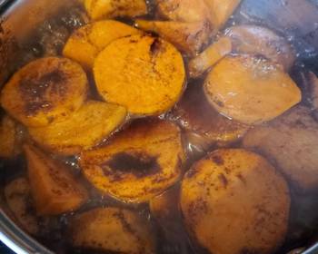 Update, Serving Recipe Candied Yams Delicious