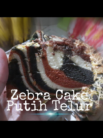 Langkah Mudah untuk Membuat Zebra Cake Marmer Putih Telur Bunda Pasti Bisa