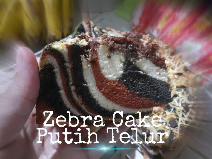 Langkah Mudah untuk Membuat Zebra Cake Marmer Putih Telur Bunda Pasti Bisa